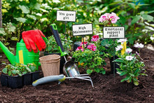 Load image into Gallery viewer, Cast Iron Plant Spike Signs (5 Different Sayings)
