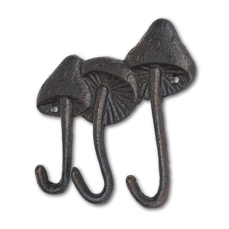 Cast Iron Mushroom Hook