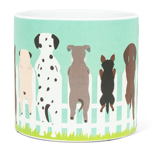 Dogs on Fence Planter (Only 1 Left!)