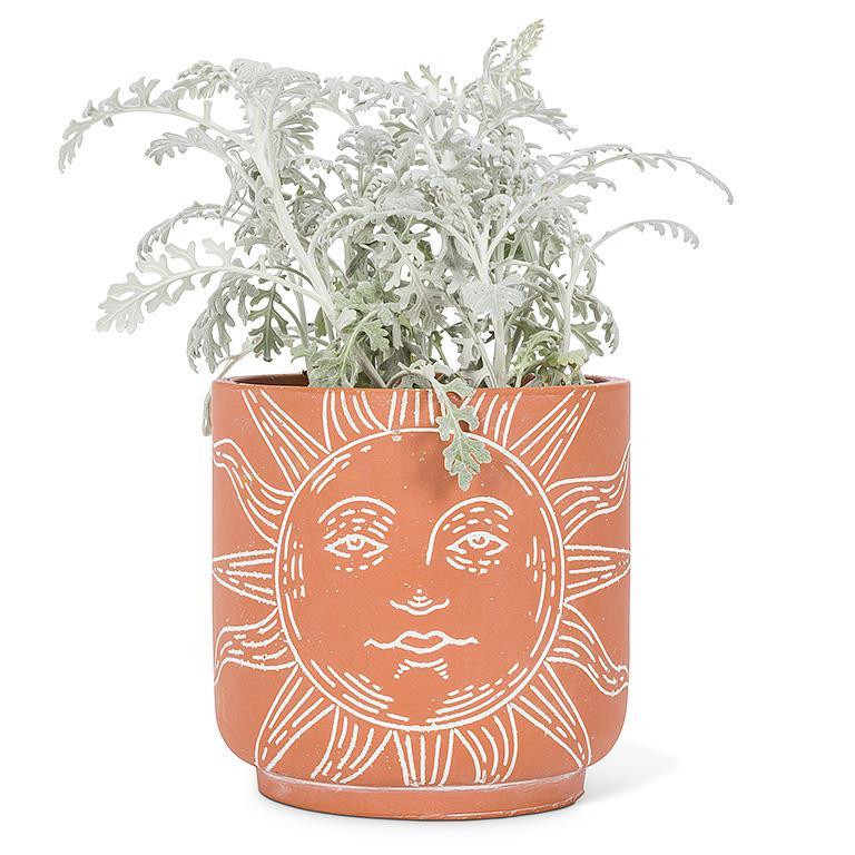 Large Sun Face Planter