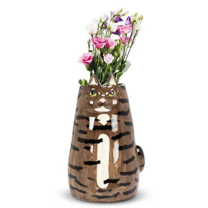 Large Sitting Cat Vase (Only 1 Left!)