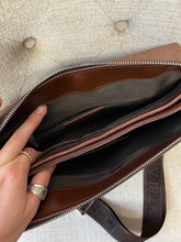 Load image into Gallery viewer, Mont Blanc Leather Messenger Bag
