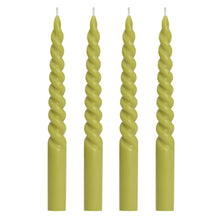 Load image into Gallery viewer, Twisted Taper Candles (3 Colours)
