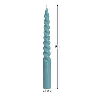 Twisted Taper Candles (3 Colours)