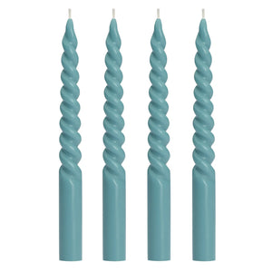 Twisted Taper Candles (3 Colours)