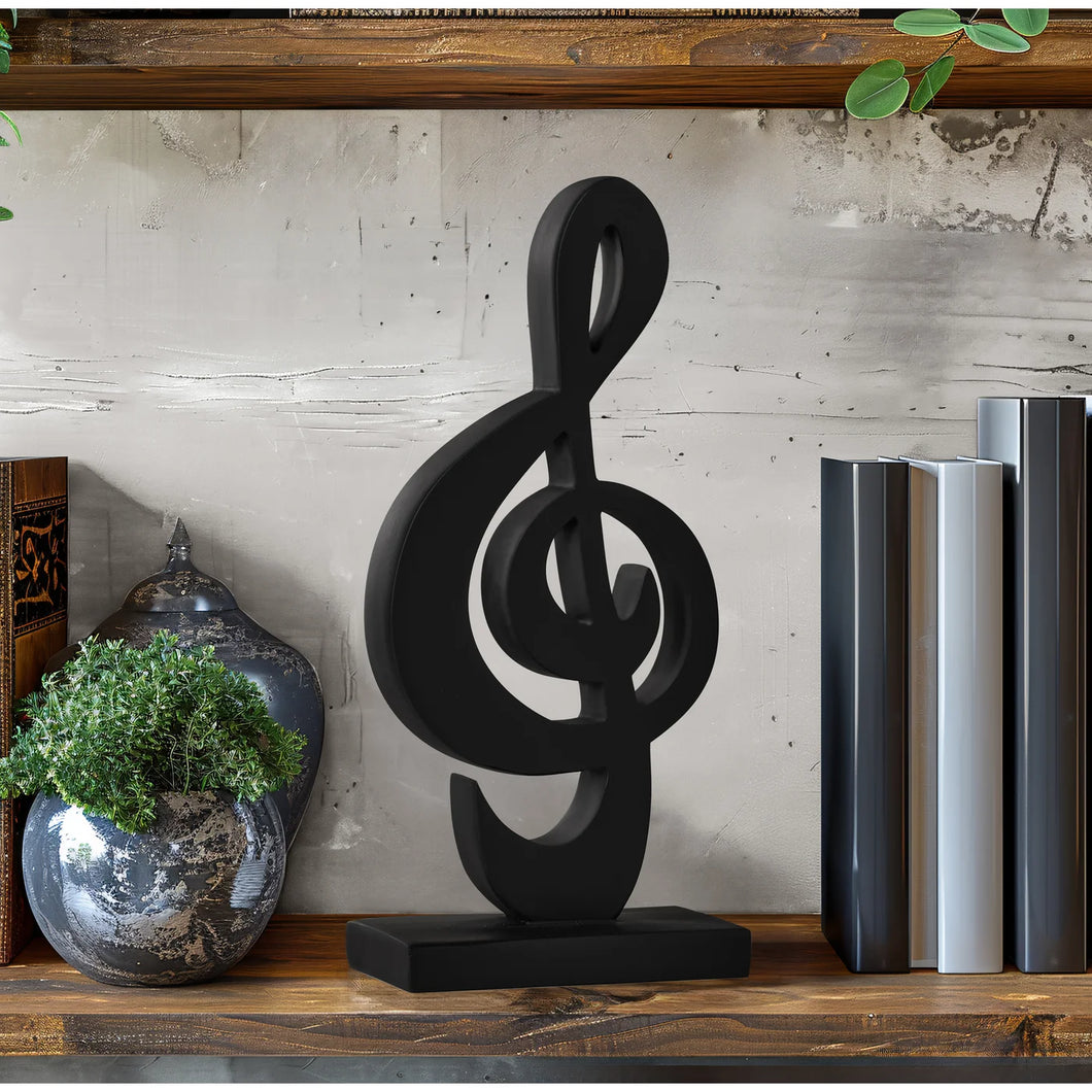 Treble Clef Sculpture