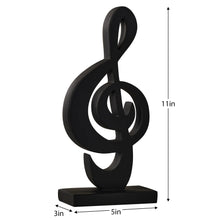 Load image into Gallery viewer, Treble Clef Sculpture
