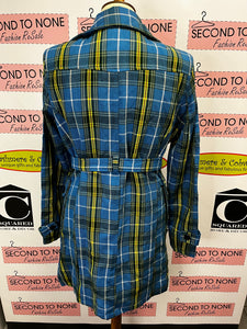 Nova Scotia Tartan Trench Coat (Size L)