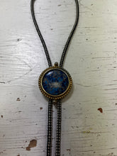Cargar imagen en el visor de la galería, Checkered Gemstone Bolo Tie
