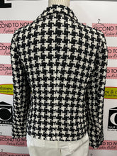 Cargar imagen en el visor de la galería, Meg &amp; Margot Houndstooth Jacket (Size M)
