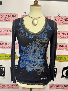 Desigual Lace Top (Size S)