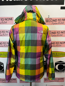 The North Face Plaid Windbreaker (Size S)