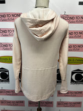 Load image into Gallery viewer, Baby Pink Adidas Textured Hoody (Size L)
