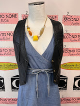 Load image into Gallery viewer, Vintage Black Leather Vest (Small)
