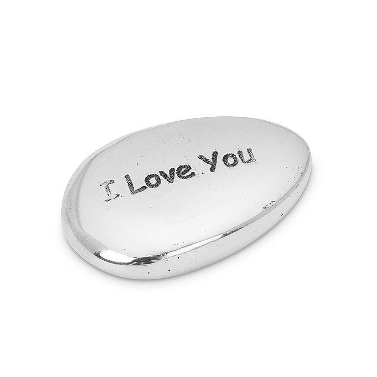 Sentimental Engraved Aluminum Pebbles (3 Sayings)