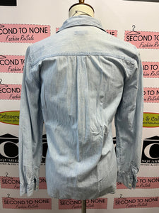 Old Navy Denim Shirt (Size L)