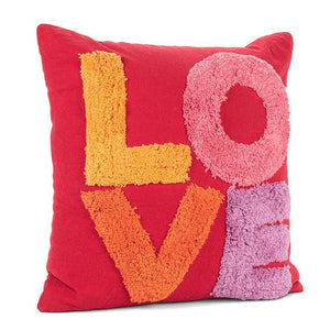 LOVE Tufted Pillow