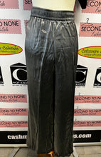 Load image into Gallery viewer, Zara Silver Wide Leg Pants (Size L)
