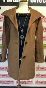 Ellen Tracy Wool Blend Trench Coat (Size 2)