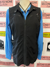 Load image into Gallery viewer, Chico's Black Activewear Vest (Size 1= M)
