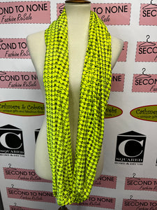 Steve Madden Neon Mesh Infinity Scarf