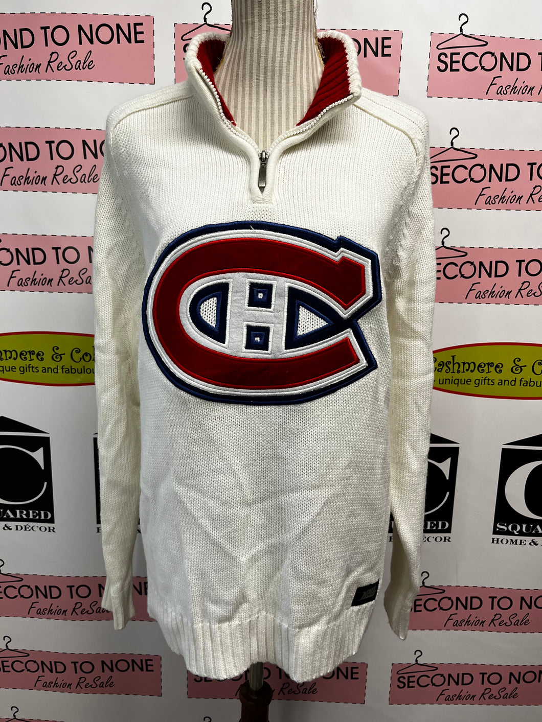 Montreal Canadians Authentic NHL Pullover Sweater (Size L)