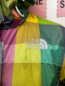 The North Face Plaid Windbreaker (Size S)