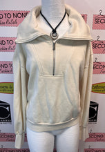 Load image into Gallery viewer, The Drop Cream Half Zip Sweater (Size M)
