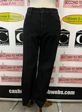 Load image into Gallery viewer, White House Black Market Skinny Flare Black Jeans (Size 6)
