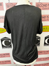 Load image into Gallery viewer, Black Zipper Tee (Size M)
