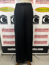 Cargar imagen en el visor de la galería, Sparkly Pallazzo Pants (2 Colours) (Navy and Black)
