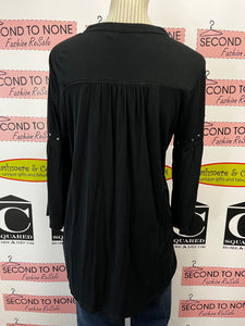 Simply Noelle Black Top (Size S/M)