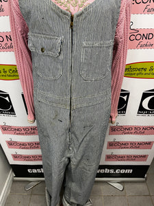 Big Bill Striped Overalls (Men's Size XL)