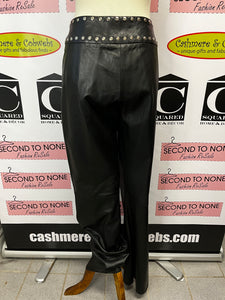 Genuine Leather Pants (Size 14)