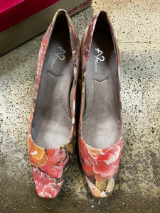 A2 by Aerosole Floral Heels (Size 10)(In Original Box)