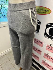 Grey With White Trim Pants