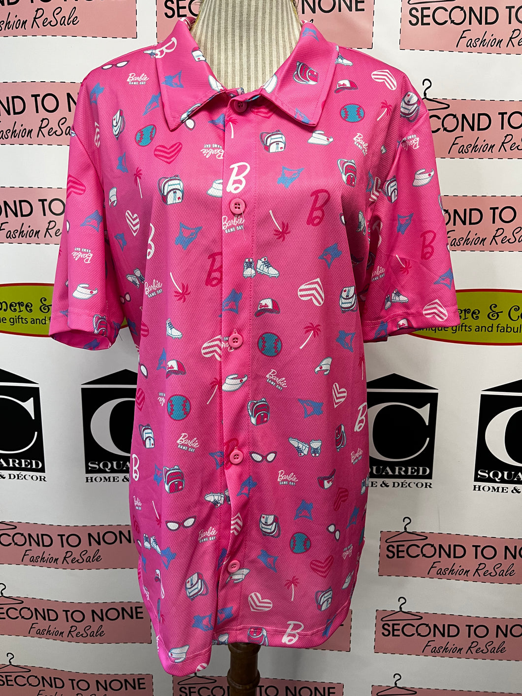 2025 Toronto Blue Jays x Barbie Game Day Shirt (Size XL-Unisex)