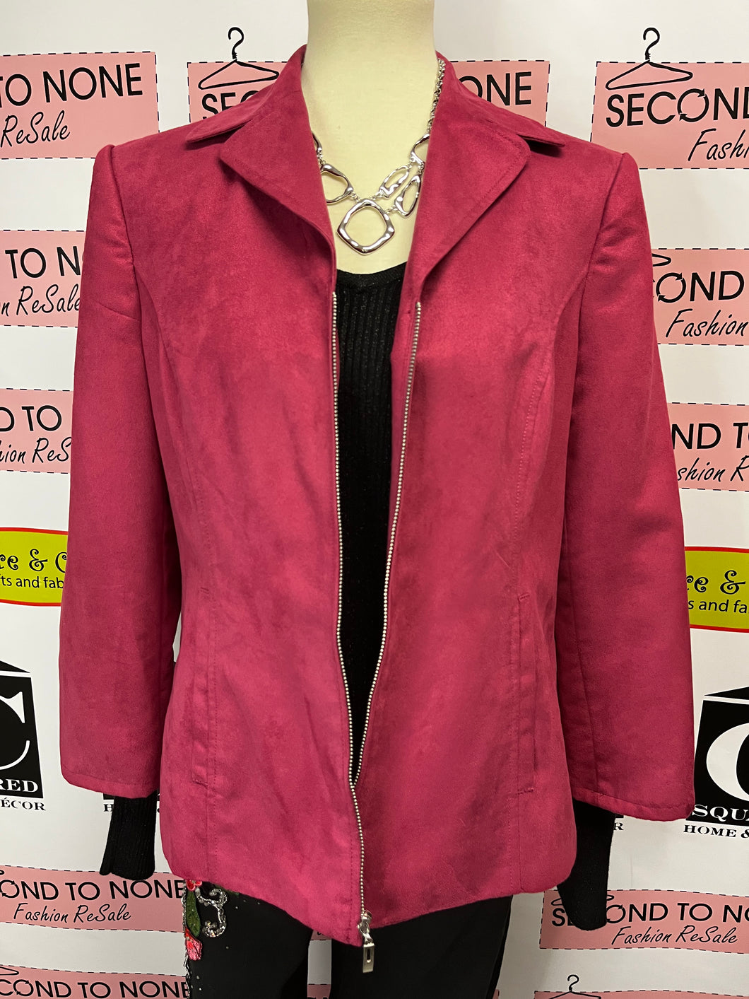 Evan Picone Pink Jacket (Size 10)