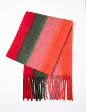 Load image into Gallery viewer, Red Gradient Blanket Scarf (Only 1 Left!)
