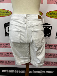 Levi's White Shorts (Size 8)