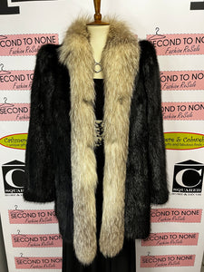 Real Fur Coat (Size S)