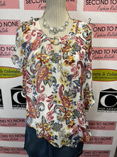 Load image into Gallery viewer, Paisley Sheer Overlay Top (Size S)
