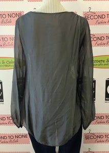 Draped Italian Made Top (Size M)