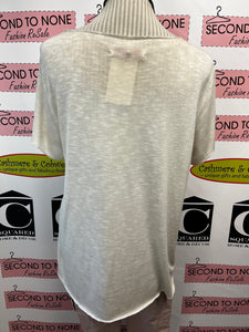 Sheer Cream T-Shirt (Size L/XL)