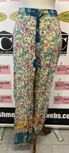 Cargar imagen en el visor de la galería, Lightweight Floral Summer Pants (Size M)
