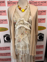 Charger l'image dans la galerie, NWT Joan Vass Beige Cardigan (Size S)
