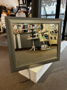Large Grey Modern Mirror