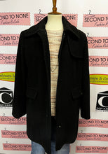 Cargar imagen en el visor de la galería, Wool Blend Zip Front Pea Coat (Size 9/10)
