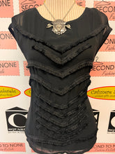 Cargar imagen en el visor de la galería, Dana Buchman Fringe Tank Top (Size S)
