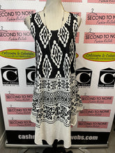 Load image into Gallery viewer, Black &amp; White Swing Sundress (One Size)
